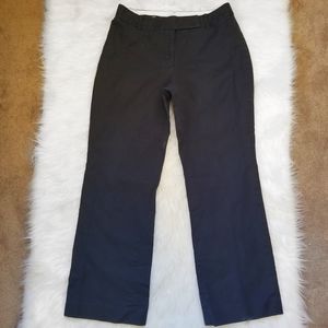 Ann Taylor LOFT Julie Navy Blue Career Slacks Sz 6